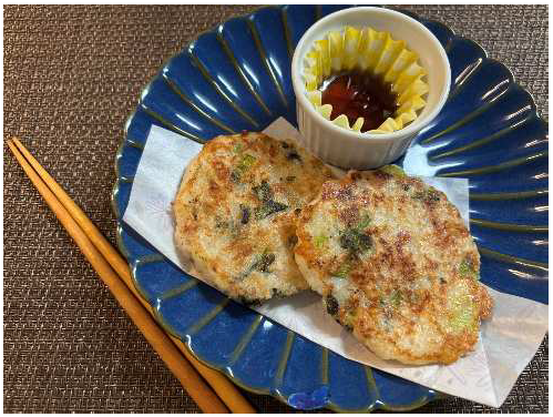 もちもちのれんこんもち