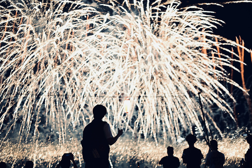 写真:葛飾花火大会