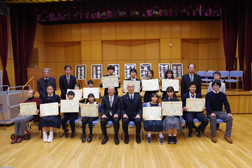 令和7年11月25日表彰式押花の部全体写真