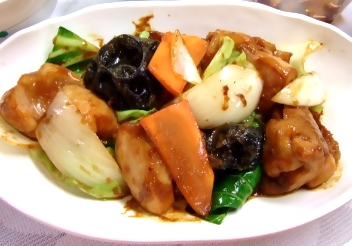 鶏肉の野菜ちゃんちゃん焼き