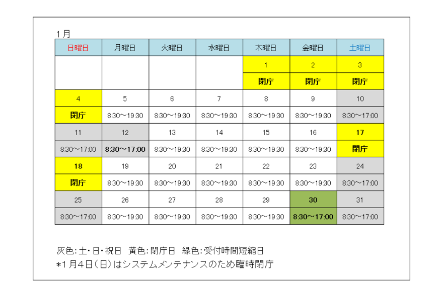 令和7年12月カレンダー