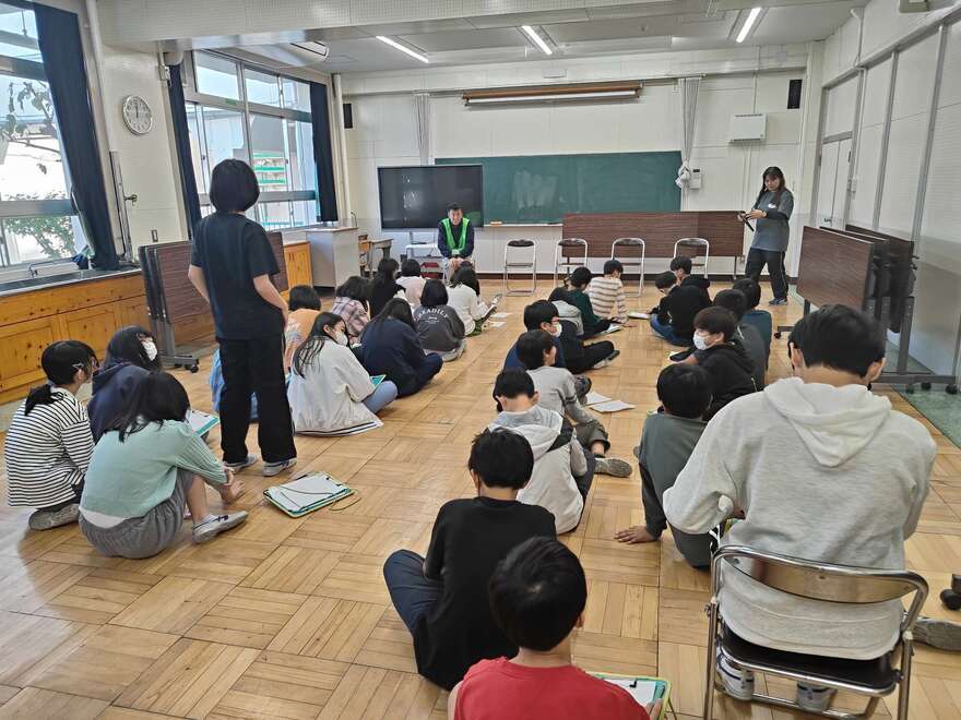 川端小授業風景