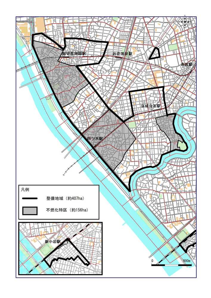 整備地域区域図