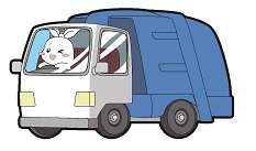 リサイクルキャラクター「りーちゃん」のイラスト