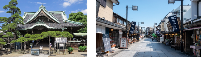 柴又帝釈天と参道