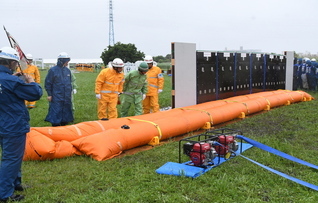 大型水のうの完成写真です。