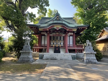 柴又八幡神社社殿