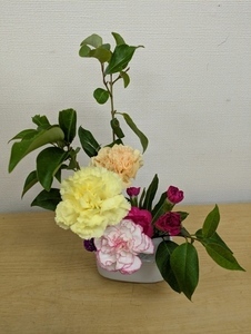 ミニ生け花見本