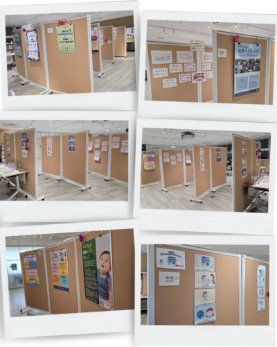 「子どもの権利」に関するパネル展示（”えきにこわ”にて）