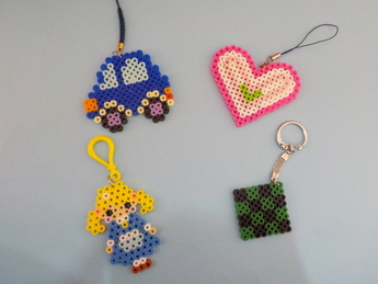 アイロンビーズの写真