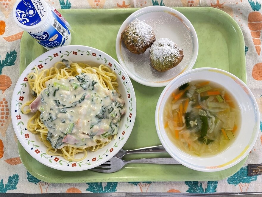 小松菜ドーナッツ