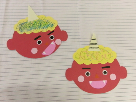 節分工作の写真