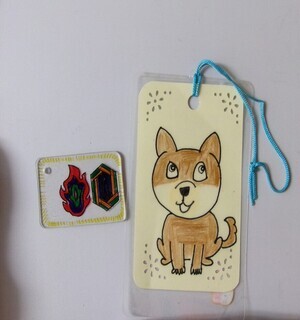 プラバンとラミネートカードの見本