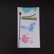 手形足形アート