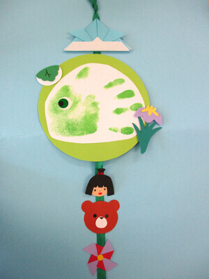 こどもの日工作の写真