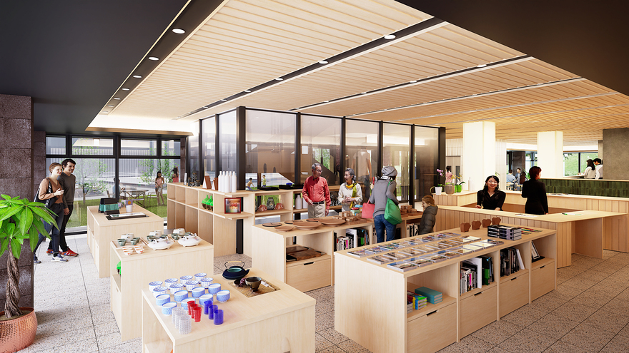 内観イメージ：1階（お土産販売）