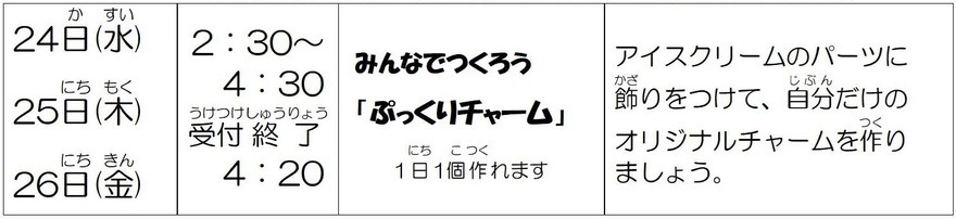 6月の行事
