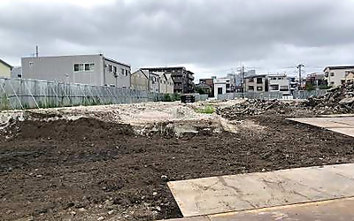 旧木根川小学校既存校舎等解体工事の写真