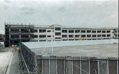 四ツ木中学校既存校舎等解体工事