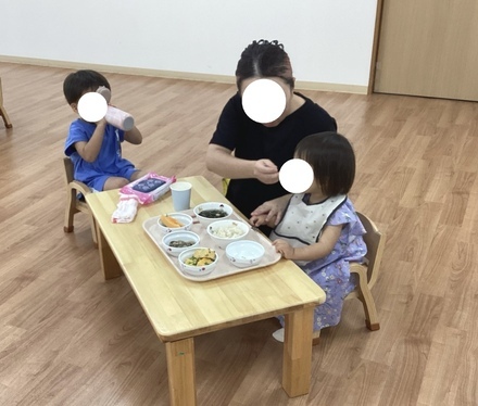 もぐもぐランチの様子です