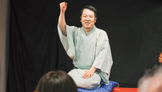 じゃんけんをしている仁馬さん