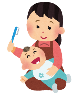 歯磨きのイラスト