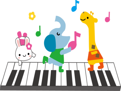 リトミックのイラスト